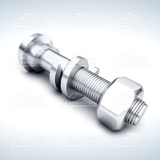 Болт стыковой M24x150 в сборе с гайкой и шайбой стыковой M24 - armatstal.ru - Екатеринбург